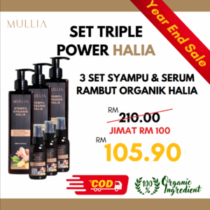 Ginger Set (Shampoo + Serum) x3