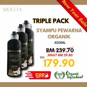 Shampoo Uban 400ml (x3)